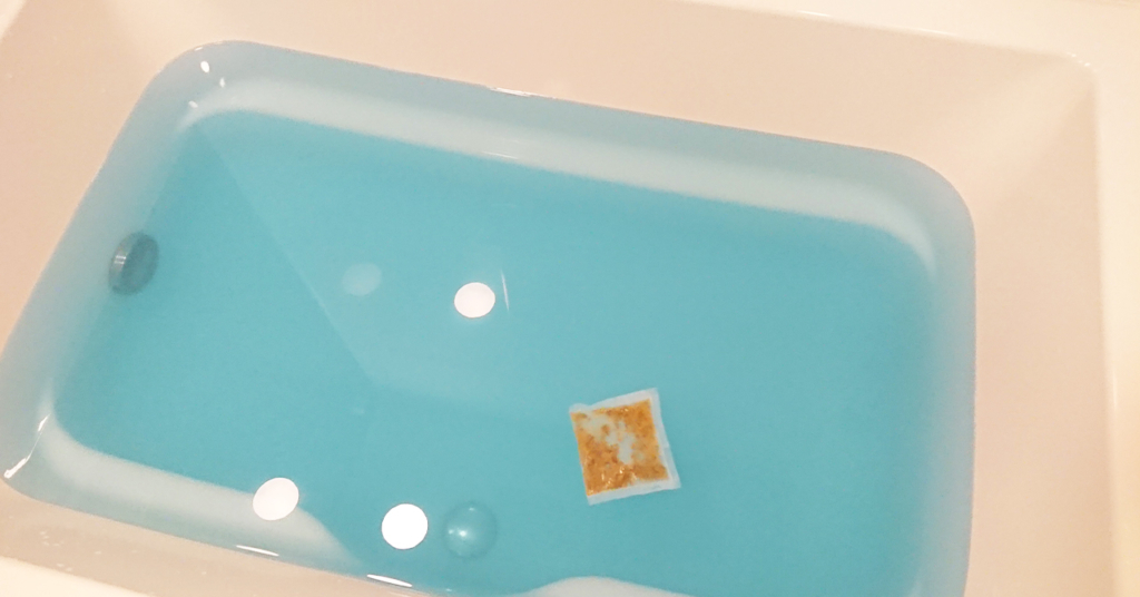 空想バスルームのグッドナイト流星群入浴剤の湯