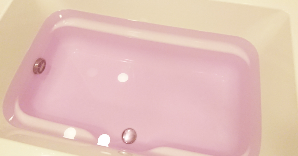 炭酸バブ・クール「オリエンタルスパ」の「フランジパニの香り」入浴剤の湯