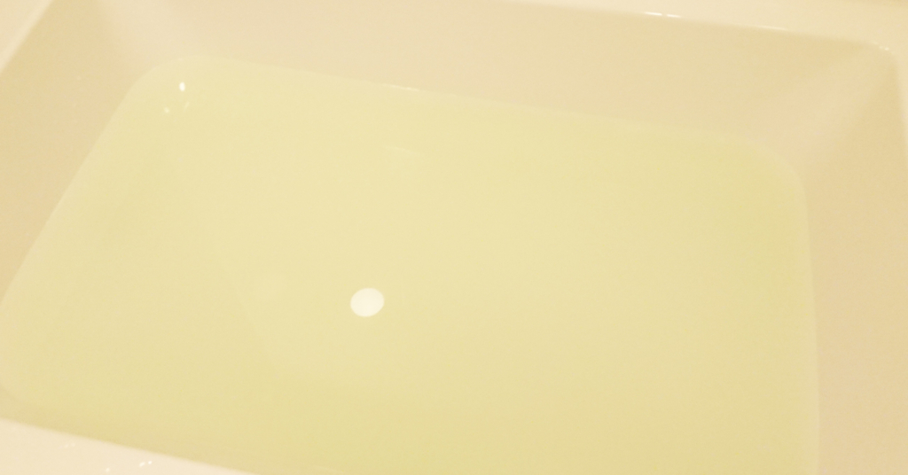 オリヂナルの薬湯しょうが入浴剤の湯